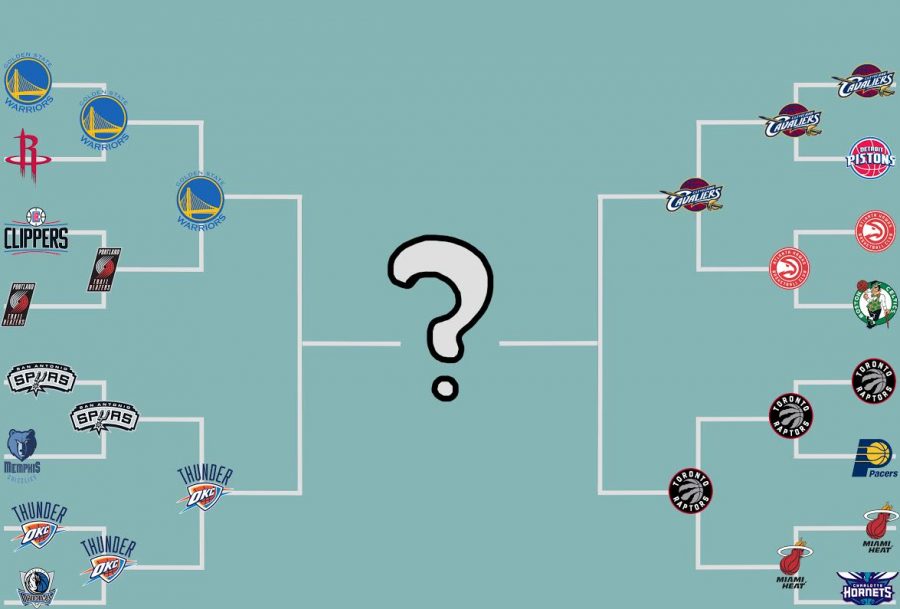 The final four of the 2016 NBA playoffs