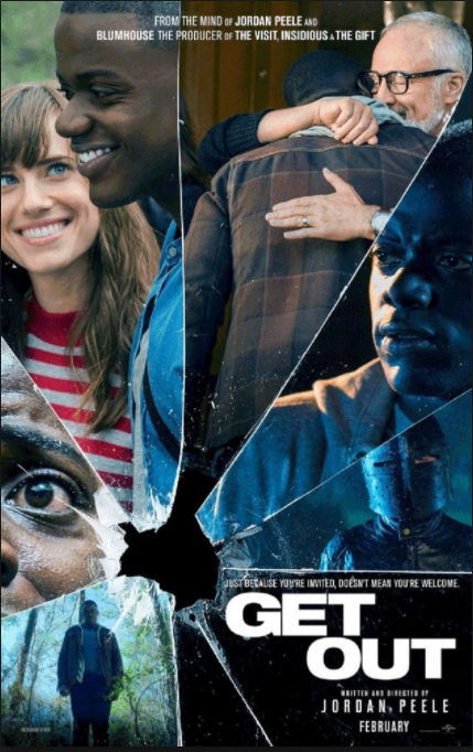 This is the cover photo for the new horror film, Get Out.