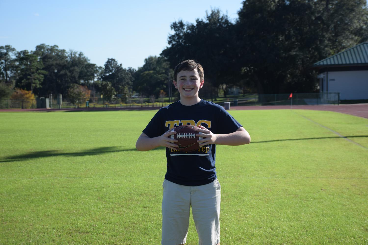 Incoming seventh grader makes his mark on the school