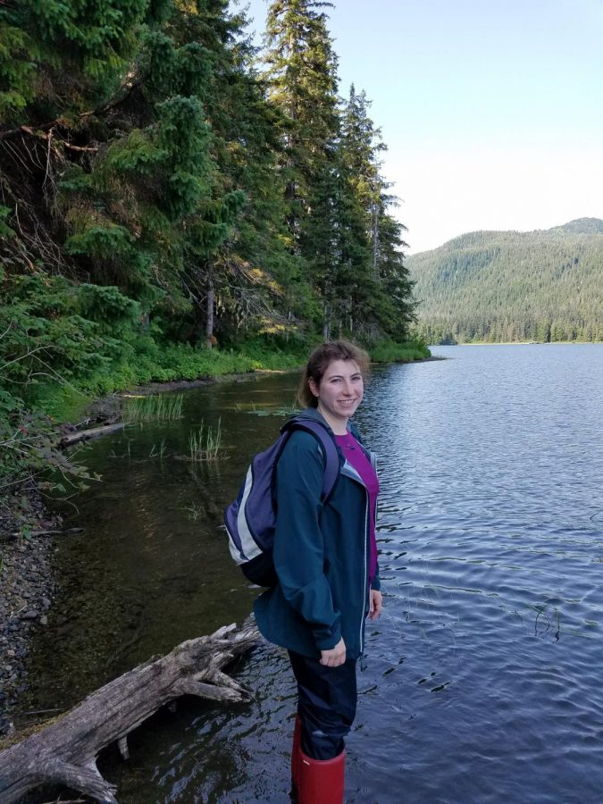 Shapiro-Albert hikes during a trip in Alaska. When she’s not teaching, she likes to spend time outdoors.