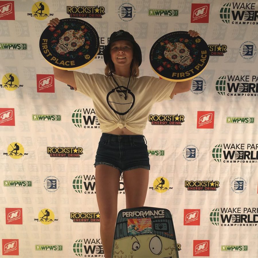Piper Harris named world champion wakeboarder