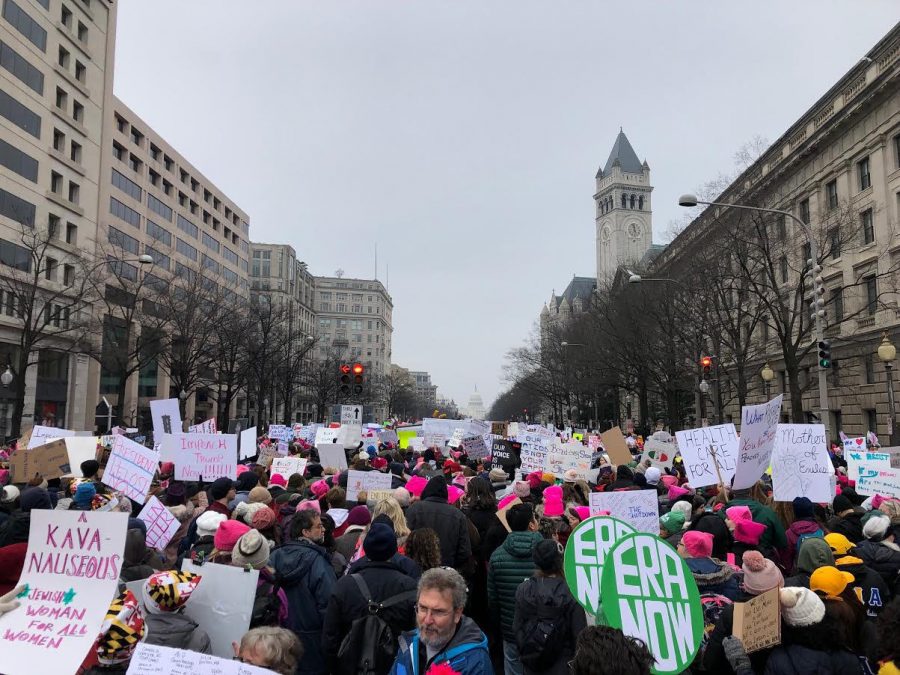 On+Jan.+19+2019%2C+sophomore+Jessica+Dorrien+with+her+family+and+friend%E2%80%99s+attended+The+Women%E2%80%99s+March+in+Washington+D.C.+to+advocate+for+women%E2%80%99s+rights.