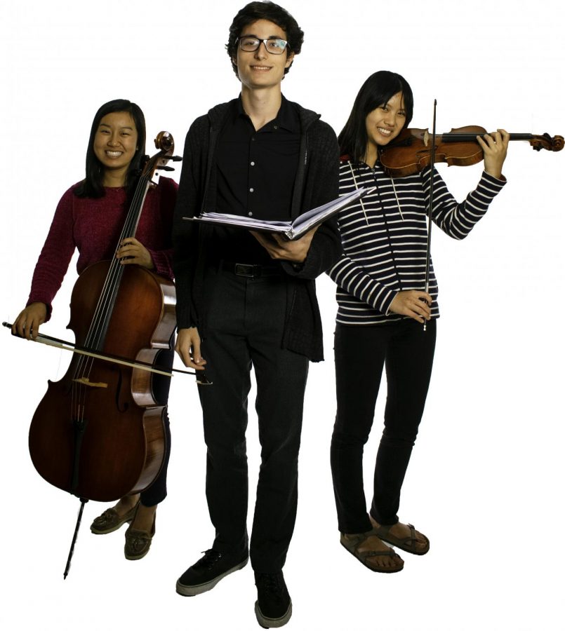 Lillian Pope (left), Daniel Galvez (middle) and Marion Pope (right) participate in national events for their artistic talents.