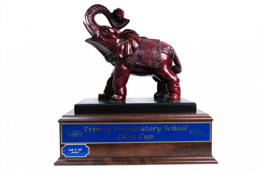 The current class cup trophy is awarded to the US grade that earns the most points through participating activities. MS Student Council plans to extend this competition to the lower grades.