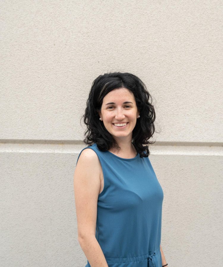 World Language Teacher Inmaculada Lozano-Diaz teaches Spanish 1B to middle schoolers at Trinity. She will be leaving the school after four years of teaching to return to Spain.