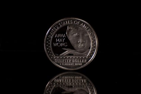 The Anna May Wong quarter as part of the American Women Quarters Program. She is the first Asian American represented on US coinage.