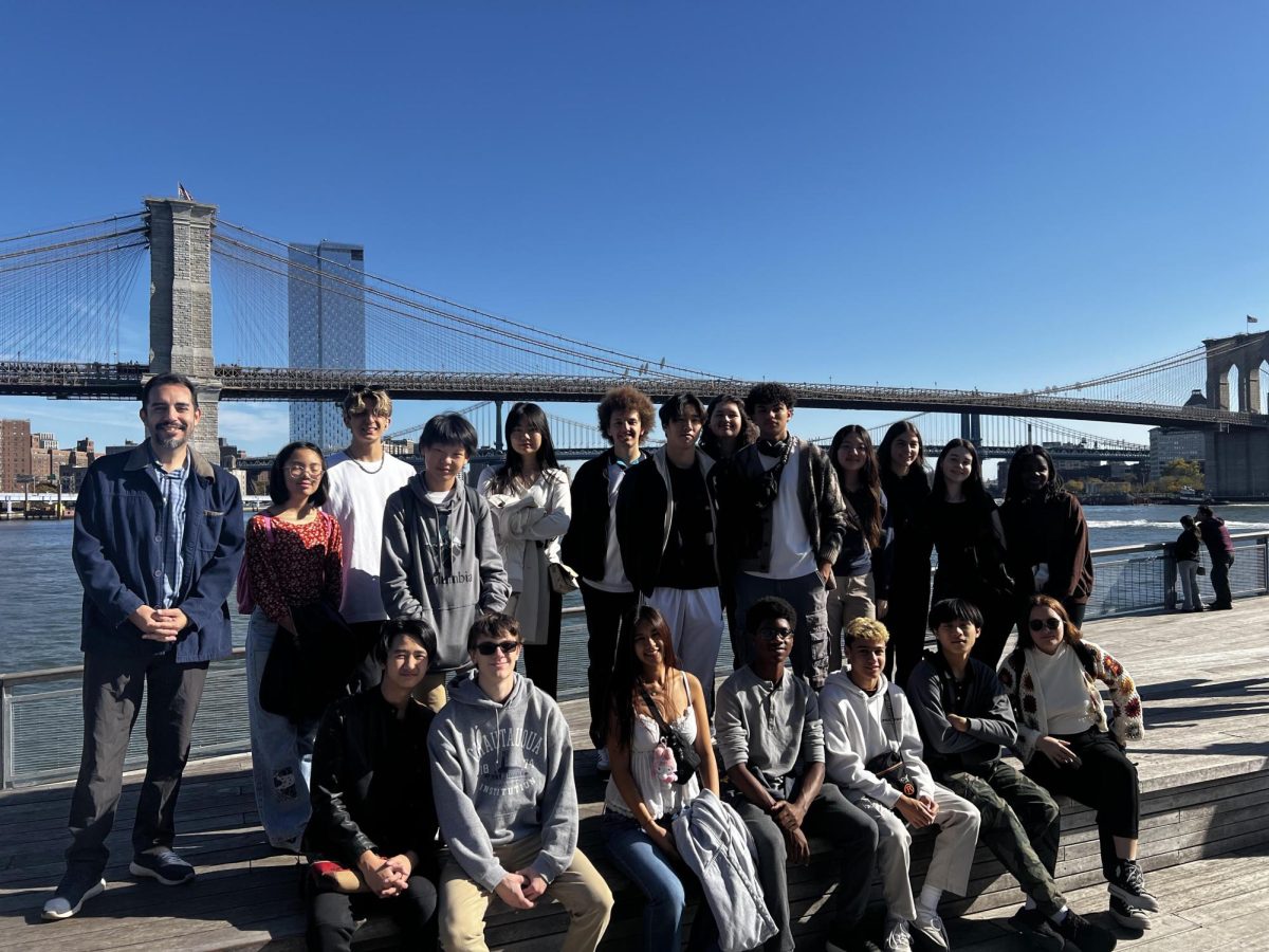 Honors Trinity Chamber Orchestra grouped together at New York City.