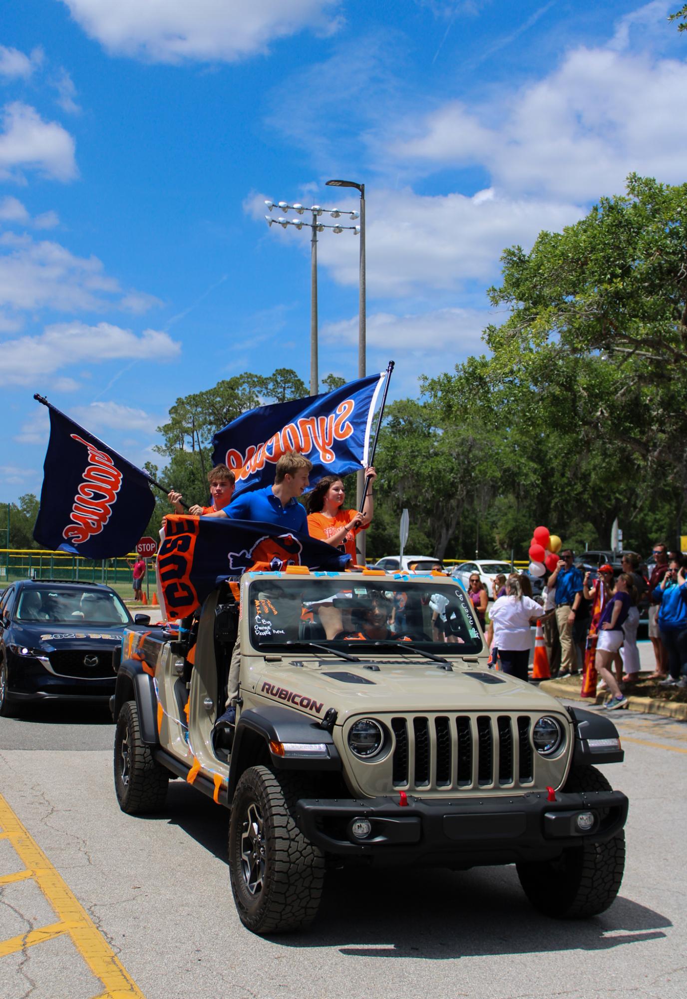 Senior Car Parade