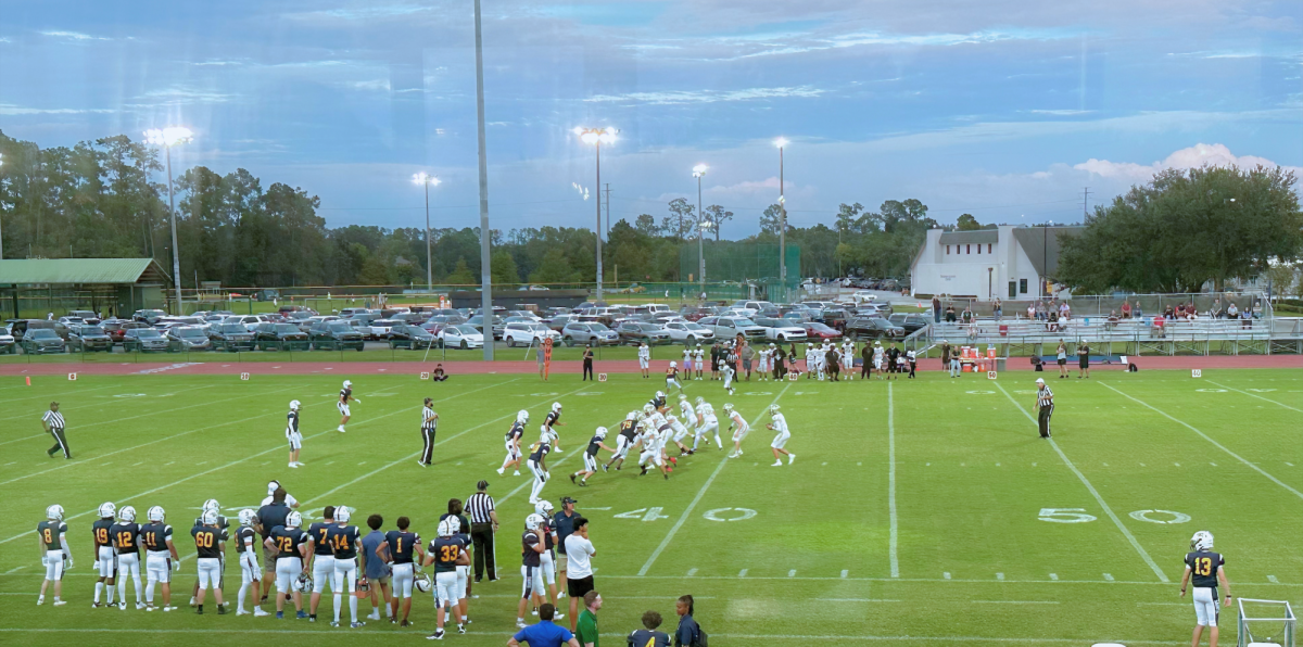 On Sept. 11, the Trinity Prep Saints played at home against the Harvest Community Warriors. Tonight's live coverages includes reporters Jack Aaron and Nikhil Daniel.