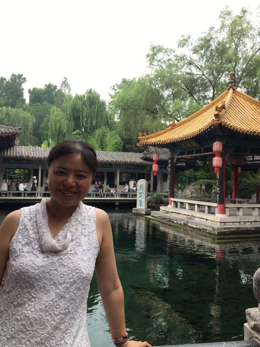 Yuanyuan Zhu posing for a picture in China, where she loves traveling to.
Photo by Yuanyuan Zhu, used with permission.