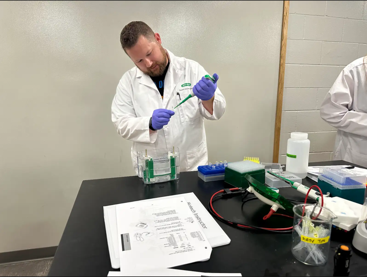 Last summer, Moretz conducted biotechnology research at Brebeuf Jesuit Preparatory School in Indianapolis,  Indiana.