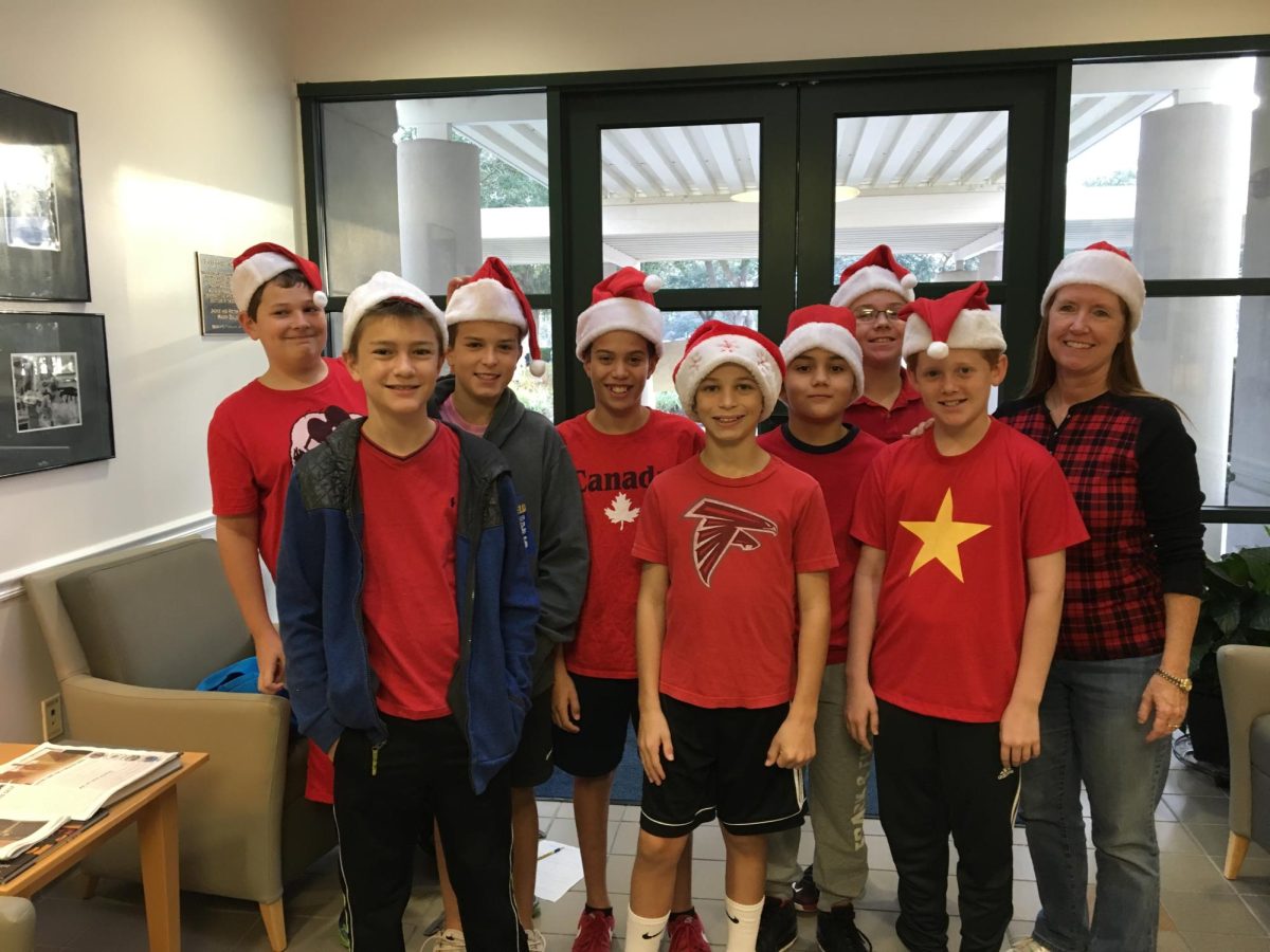In December 2017, Hempsted and her advisory began an annual
tradition of burrying a group photo in a time capsule. They dug
up all these “little treasures” during their senior year in 2024.