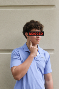 Max Menard ’28 tries to show off his jawline, but still gets mogged by prime Chico.