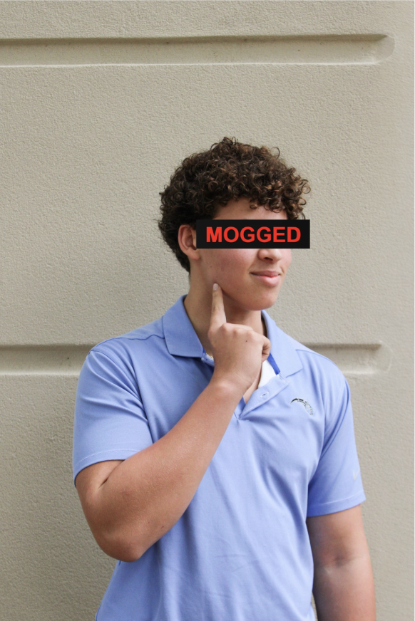 Max Menard ’28 tries to show off his jawline, but still gets mogged by prime Chico.