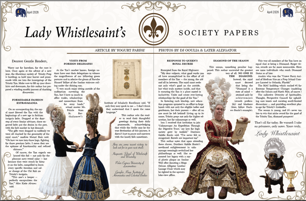 Lady Whistlesaint's Society Papers (SATIRE)